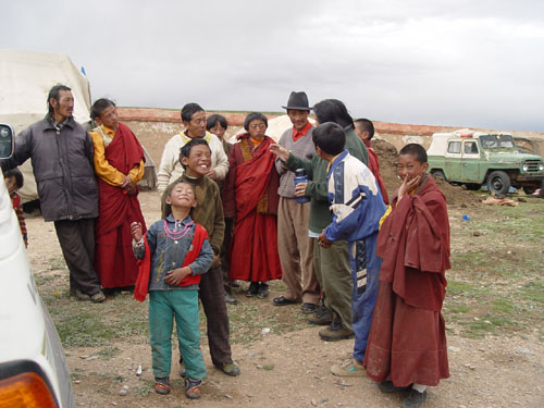 调皮的藏族小孩子（2005年7月）