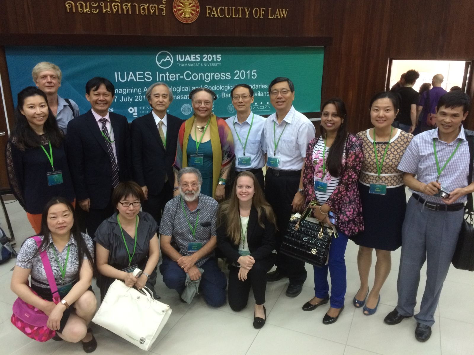 中国人类学民族学研究会代表团赴泰国参加国际人类学民族学联合会2015年中期会议