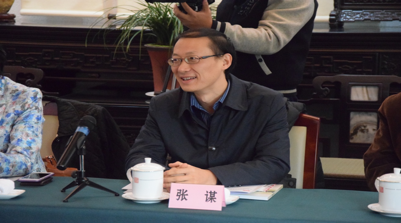 中国人类学民族学研究会秘书长、国家民委政策研究室副主任张谋致辞